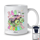Personalized Custom Name Egg Crusher; Awesome Easter Bunny On Monster Truck; Eggs Hunting T-Shirt
