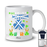 Personalized Custom Name 364 Days Scottish Today Irish; Amazing St. Patrick's Day Flag Shamrock T-Shirt
