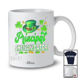 Personalized Custom Name Principal Shenanigator; Joyful St. Patrick's Day Shamrock Shenanigans T-Shirt