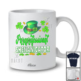 Personalized Custom Name Paraprofessional Shenanigator; Joyful St. Patrick's Day Shamrock Shenanigans T-Shirt