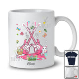 Personalized Custom Name Bunny Guitar Musical Instrument Player; Lovely Easter Day Eggs Hunting T-Shirt