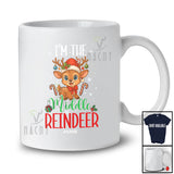 Personalized Custom Name I'm The Middle Reindeer; Adorable Christmas Reindeer; Cousin Family T-Shirt