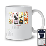 Personalized Custom Name Goose Pumpkin Boo Witch Collection; Scary Halloween Animal T-Shirt