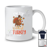 Personalized Custom Name I'm The Oldest Turkey; Adorable Thanksgiving Turkey Fall; Cousin Family T-Shirt