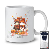 Personalized Custom Name Cute Donkey Boo; Humorous Halloween Ghost Fall; Farm Farmer T-Shirt