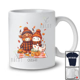 Personalized Custom Name Cute Highland Cow Boo; Humorous Halloween Ghost Fall; Farm Farmer T-Shirt