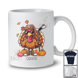 Personalized Turkey Playing Hockey; Amusing Thanksgiving Custom Name Sport Player Team T-Shirt