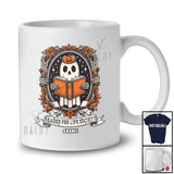 Personalized Custom Name Reader For Life Society; Humorous Halloween Boo Librarian Teacher T-Shirt