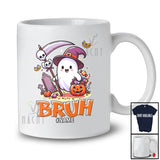 Personalized Custom Name Bruh; Amusing Halloween Boo Ghost Witch Trick Candy; Family T-Shirt