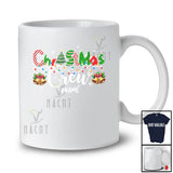 Personalized Custom Name Christmas Crew; Awesome X-mas Lights Tree Pajama; Family Group T-Shirt