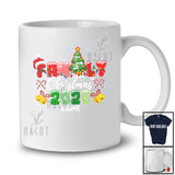 Personalized Custom Name Family Christmas 2026; Awesome X-mas Lights Tree Snowing; Family T-Shirt