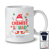 Personalized Custom Name Chemist Squad; Proud Christmas Santa Men Snow Jobs T-Shirt