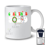 Personalized Custom Name Christmas Squad; Adorable X-mas Snowman; Family Pajamas Group T-Shirt