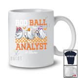 Personalized Custom Name Boo Ball Analyst; Lovely Halloween Ghost Baseball Sport Player T-Shirt