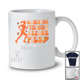 Personalized Custom Name Burning Thighs Before Pies; Happy Thanksgiving Women Runner Running T-Shirt