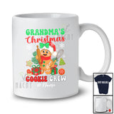 Personalized Custom Name Grandma's Christmas Cookie Crew; Humorous Baking Baker Family T-Shirt