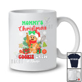 Personalized Custom Name Mommy's Christmas Cookie Crew; Humorous Baking Baker Family T-Shirt