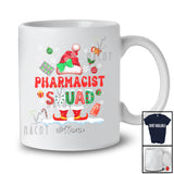 Personalized Custom Name Pharmacist Squad; Proud Christmas Santa Women Snow Jobs T-Shirt
