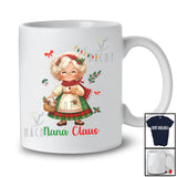 Personalized Custom Name Nana Claus; Amazing Christmas Old Woman; Pajamas Family Group T-Shirt