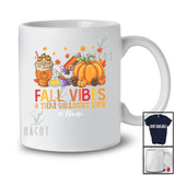 Personalized Custom Name Fall Vibes & That Biologist; Proud Thanksgiving Autumn Jobs T-Shirt