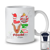 Personalized Custom Name LOVE Accountant; Amusing Christmas Proud Job Tools Family T-Shirt