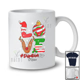 Personalized Custom Name LOVE Dispatcher; Amusing Christmas Proud Job Tools Family T-Shirt