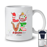 Personalized Custom Name LOVE Librarian; Amusing Christmas Proud Job Tools Family T-Shirt