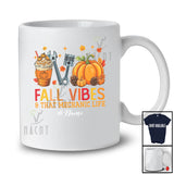 Personalized Custom Name Fall Vibes & That Mechanic; Proud Thanksgiving Autumn Jobs T-Shirt