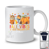 Personalized Custom Name Fall Vibes & That Welder; Proud Thanksgiving Autumn Jobs T-Shirt