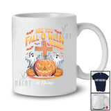 Personalized Custom Name Are You Fall-o-ween Jesus; Scary Halloween Pumpkin Cross; Family T-Shirt