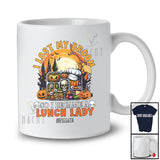 Personalized Custom Name I Lost My Broom Lunch Lady; Scary Halloween Moon Jobs Witch T-Shirt