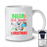 Personalized Custom Name We Wish This Bells Not Jingle; Merry Christmas EMT Respiratory Therapist ICU T-Shirt