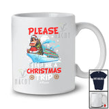 Personalized Custom Name Please Ship Me A Christmas Trip; Amazing Santa Women On Cruise T-Shirt