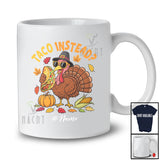 Personalized Custom Name Taco Instead; Humorous Thanksgiving Save Turkey Food; Family T-Shirt