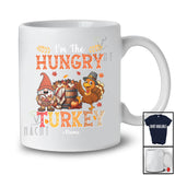 Personalized Custom Name I'm The Hungry Turkey; Humorous Thanksgiving Turkey Gnome; Family T-Shirt