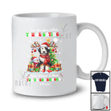 Personalized Custom Name We See You Eating; Amusing Christmas Tree Bernedoodles Owner T-Shirt