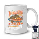 Personalized Custom Name Thanksgiving Cruise 2025 Memories Together; Joyful Family Group T-Shirt