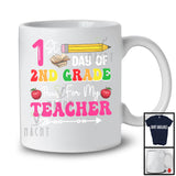1st Day Of 2nd Grade Pray For My Teacher, Lovely Back To School Pencil, Students Teacher Group T-Shirt