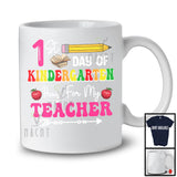 1st Day Of Kindergarten Pray For My Teacher, Lovely Back To School Pencil, Students Teacher Group T-Shirt