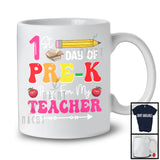 1st Day Of Pre-K Pray For My Teacher, Lovely Back To School Pencil, Students Teacher Group T-Shirt