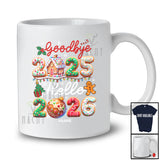Personalized Custom Name Goodbye 2025 Hello 2026; Amusing Christmas Cookies; Baking Baker T-Shirt