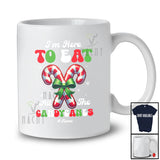 Personalized Custom Name Here To Eat All The Candy Canes; Joyful Christmas Pajamas Family T-Shirt