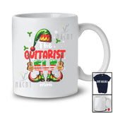 Personalized Custom Name The Guitarist Elf; Joyful Christmas Elf Snow Around; Family T-Shirt