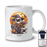 Personalized Custom Name Witch Skull Soccer Player; Creepy Halloween Pumpkin Sport Playing T-Shirt