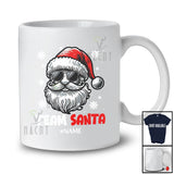 Personalized Custom Name Team Santa; Amusing Christmas Santa Face Snow; Family Group T-Shirt