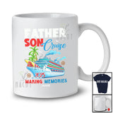Personalized Custom Name Father Son Cruise 2025; Amusing Family Cruise Ship Lover T-Shirt