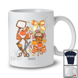 Personalized Custom Name Fall Hair Stylist Collection; Proud Thanksgiving Coquettes; Jobs T-Shirt