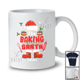 Personalized Custom Name The Baking Santa; Lovely Christmas Santa Snow; Family Group T-Shirt