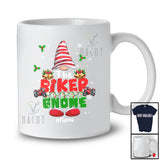 Personalized Custom Name The Biker Gnome; Lovely Christmas Gnome Snow; Family Group T-Shirt