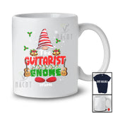 Personalized Custom Name The Guitarist Gnome; Lovely Christmas Gnome Snow; Family Group T-Shirt